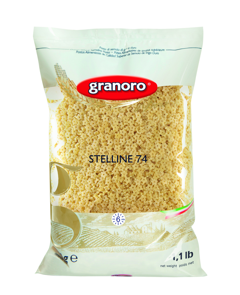 1-60074 Stelline-hvězdičky Granoro 500g