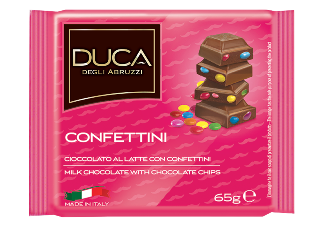 7-91002 čokoláda mléčná lentilky DUCA 65g