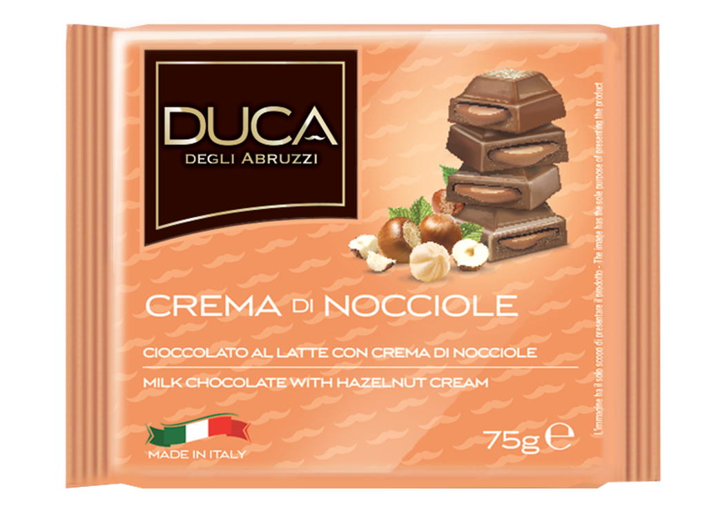 7-91003 čokoláda mléčná oříšková DUCA 75g