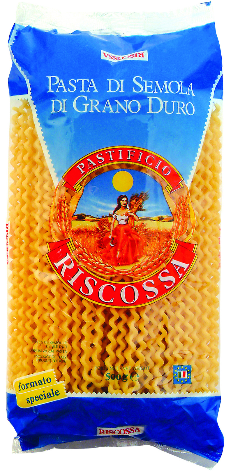 Fusilli lunghi bucati - dlouhé spirály RISCOSSA 500g