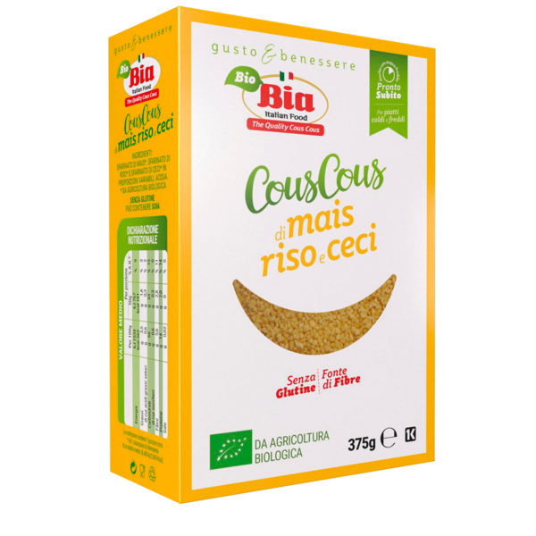 bio kuku, rýže, cizrna 375g