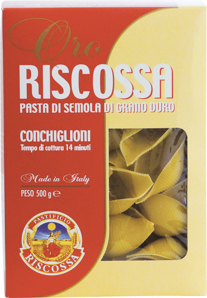 Conchiglioni - velké mušle na plnění RISCOSSA 500g