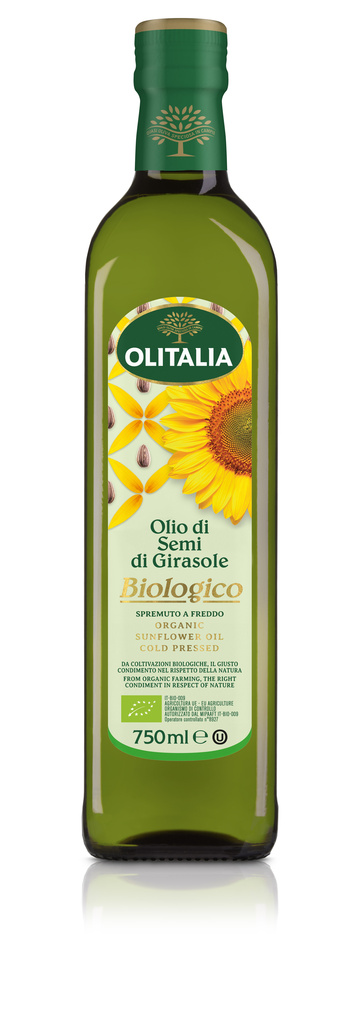 4-20021 Bio slunečnicový olej OLITALIA 750ml