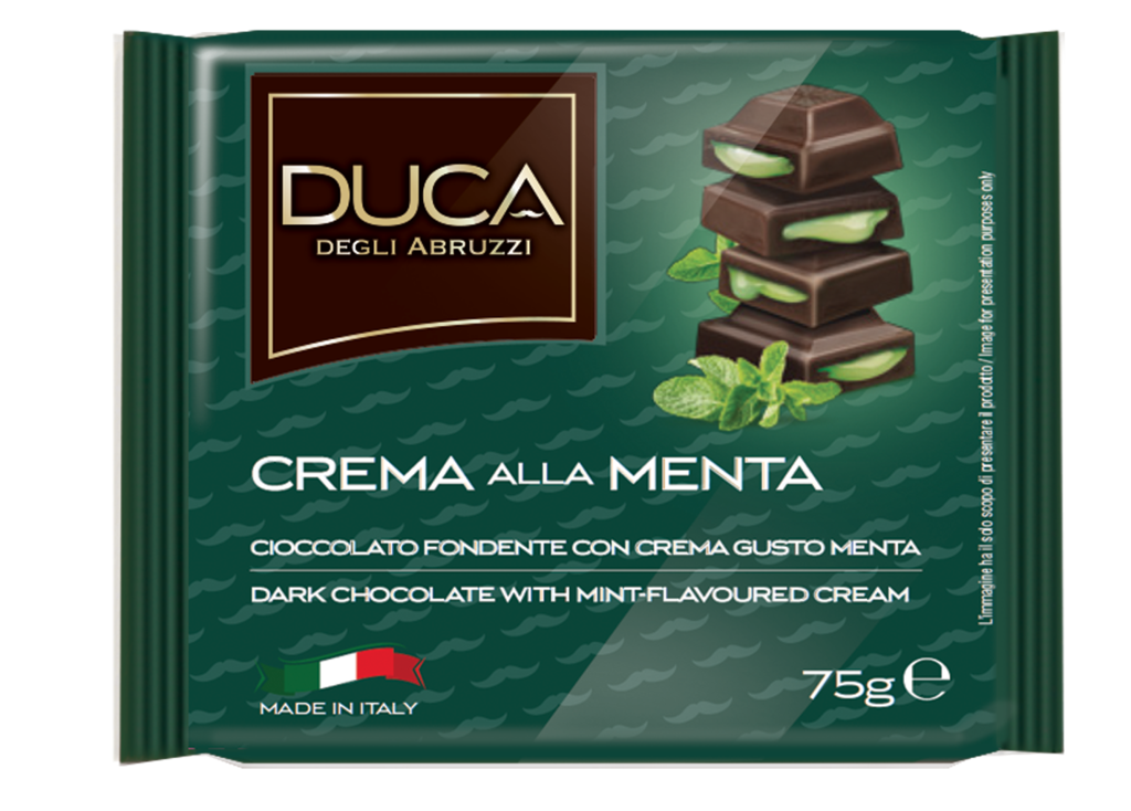 7-91007 čokoláda hořká mátová DUCA 75g