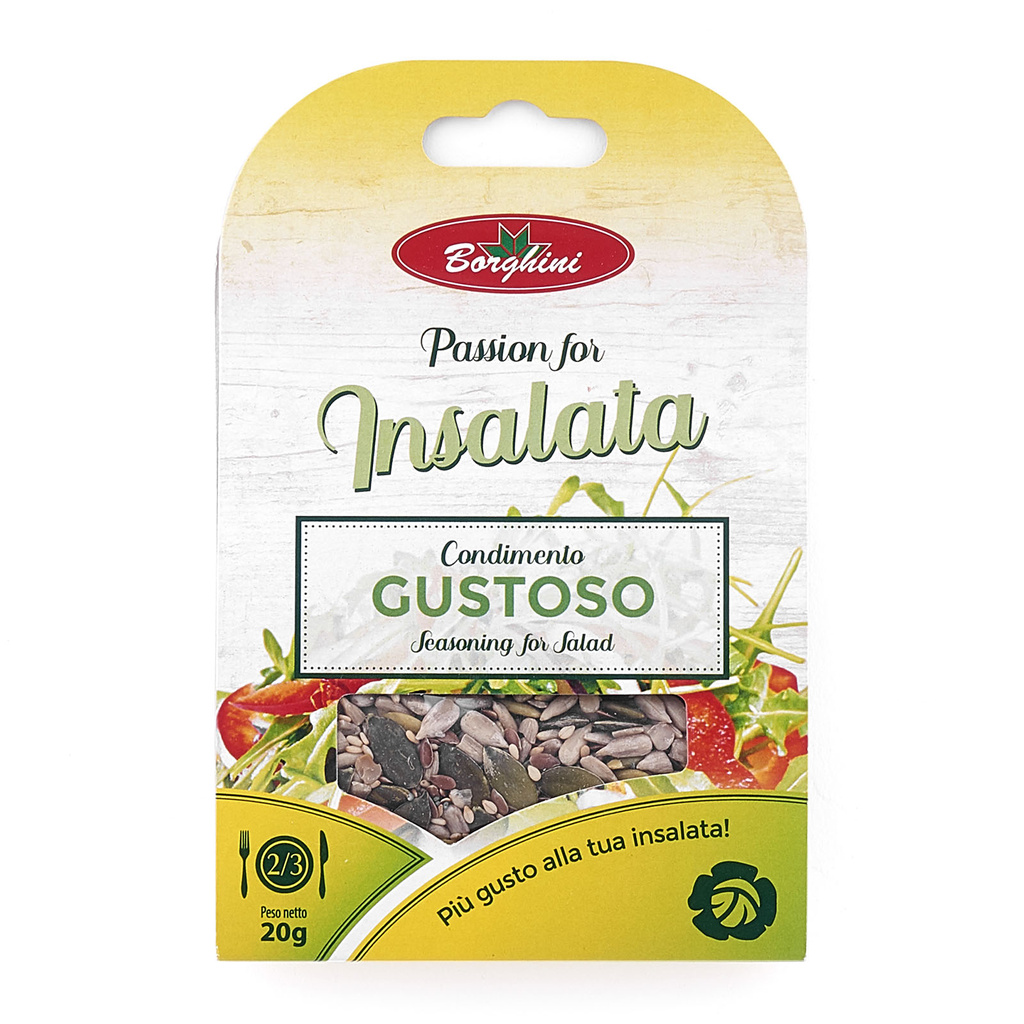 6-10059 Semínková směs na salát BORGHINI 20g