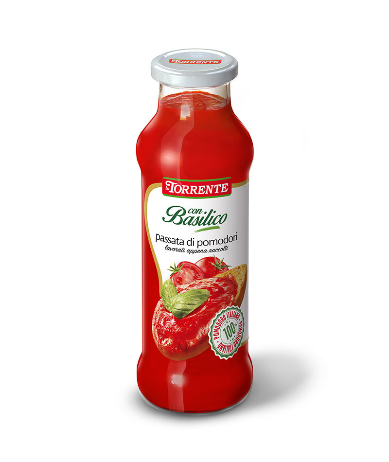 3-20011 Passata s bazalkou La Torrente 690 g