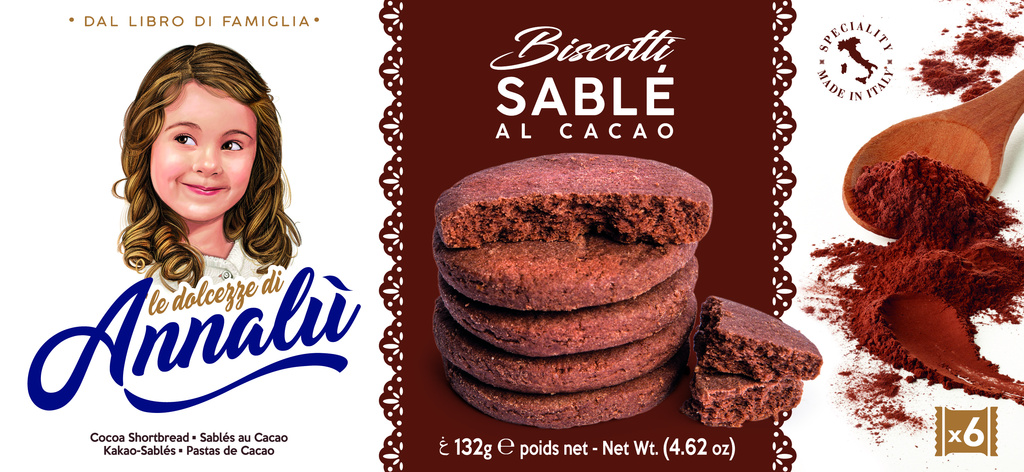 7-87013 Sablé kakao 132g