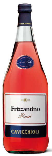 Frizzantino Rosé amabile - polosladké CAVICCHIOLI 1,5l