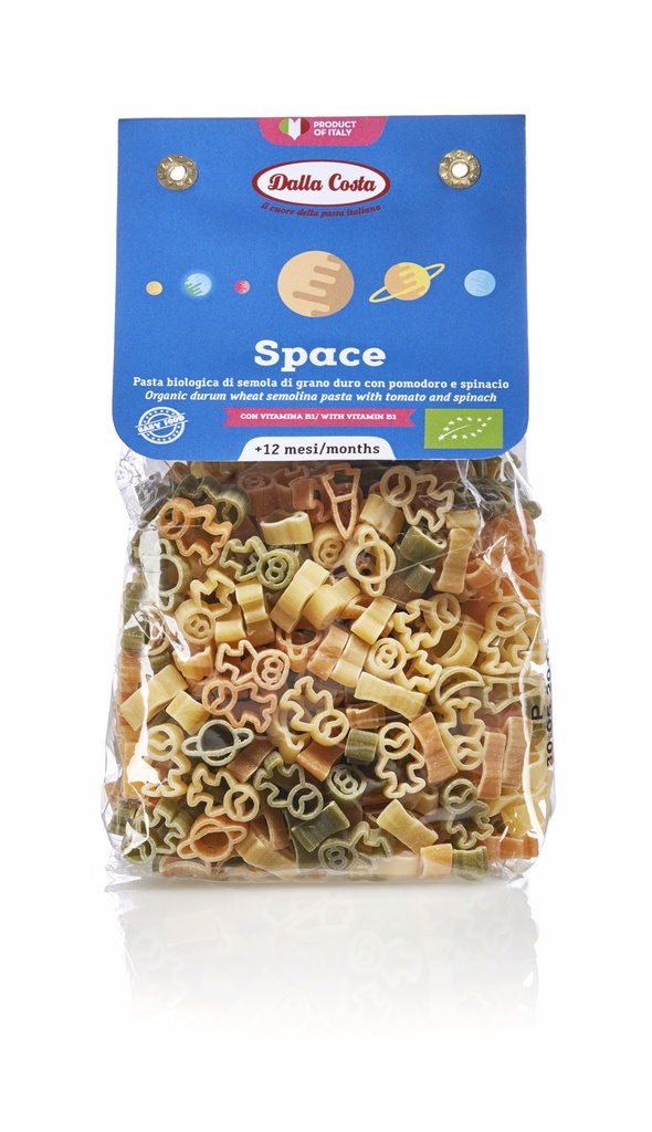 1-42135 Bio Space barevné těstoviny Dalla Costa 200g 