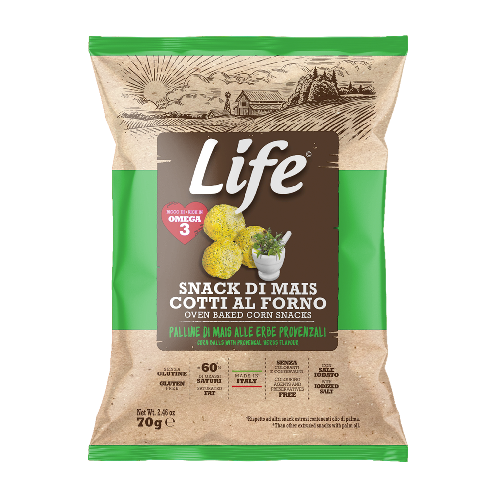 9-70012 Kukuřičné kuličky provensálské LIFE 70g