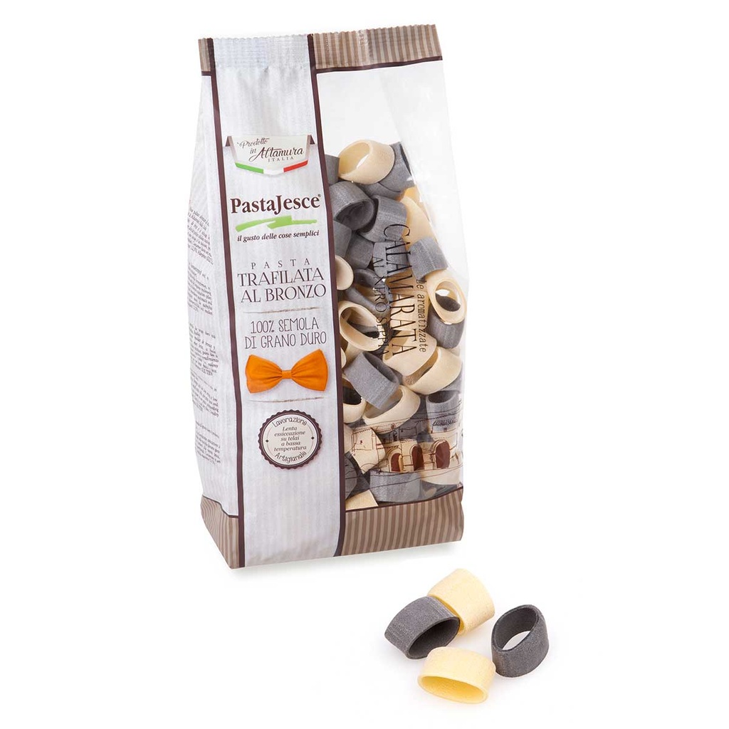 calamarata-al-nero-di-seppia PASTA JESCE 500g