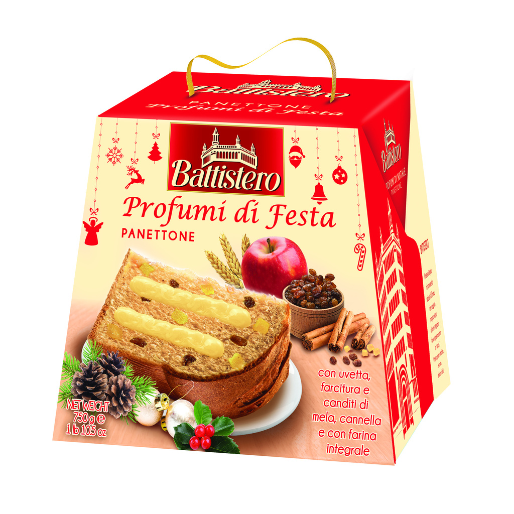 7-83069 Panettone mela, cannella 750g