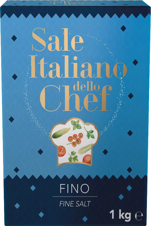 6-20005 Mořská sůl jemná CHEF 1kg_nový obal 2022