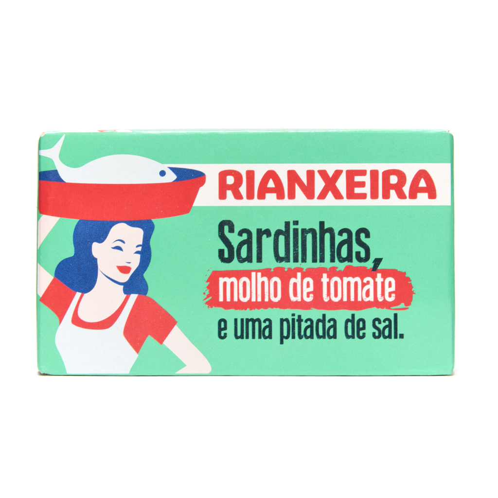 5-40015 Sardinky v rajčatové omáčce RIANXEIRA 120g