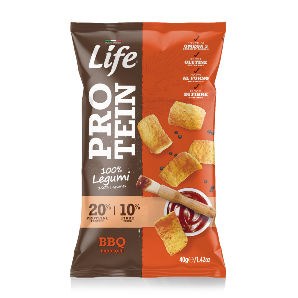 9-70015 Proteinový snack barbeque LIFE 40g