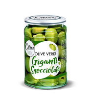 Olivy zelené Gigant bez pecky 540g