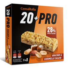 Arašídové tyčinky slaný karamel 114g