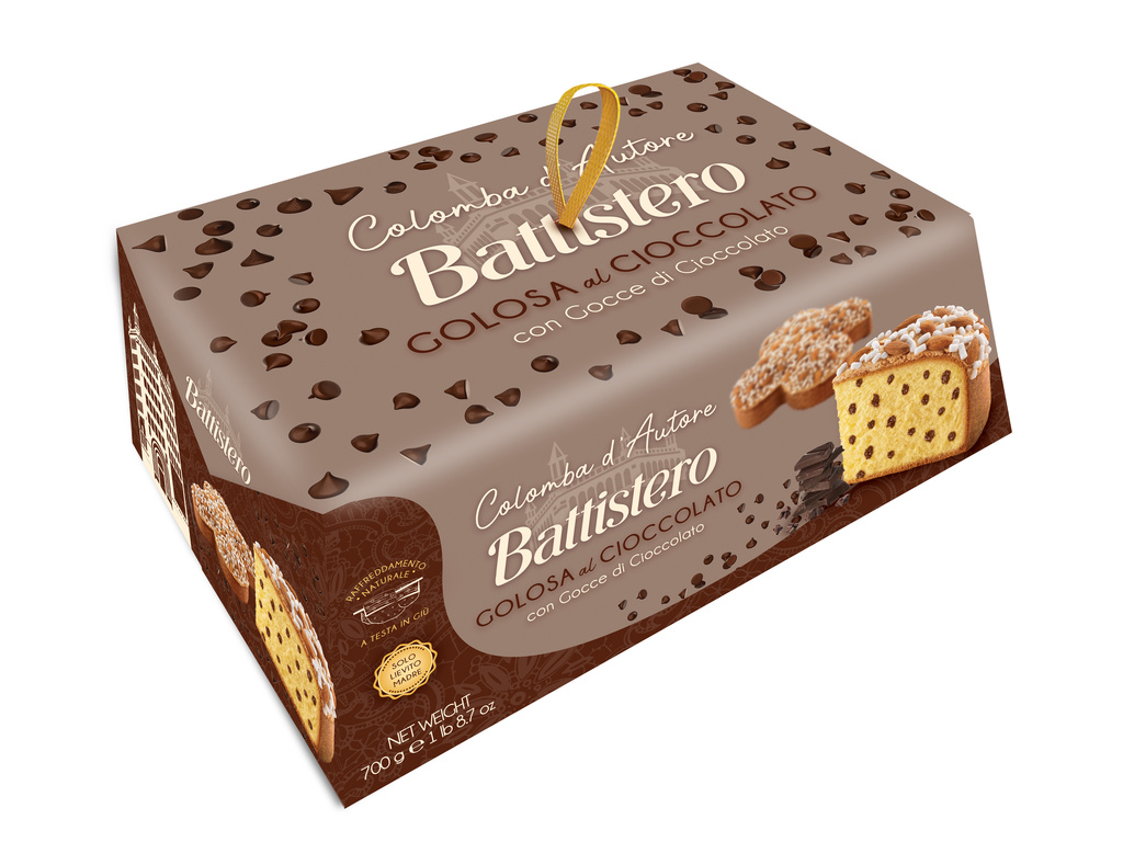 7-83077 Colomba velikonoční s čokoládou BATTISTERO 700g