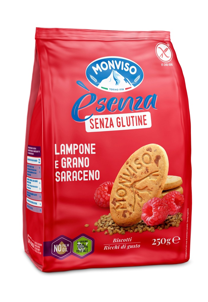 9-41006 èsenza Senza glutine Lampone e grano saraceno 250g