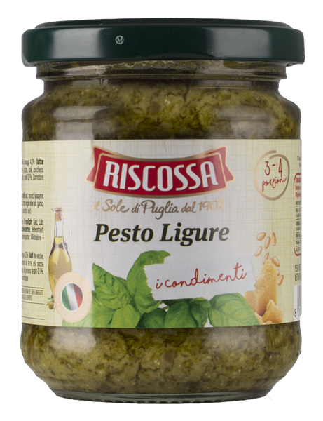 Pesto Ligure bazalkové RISCOSSA 180g