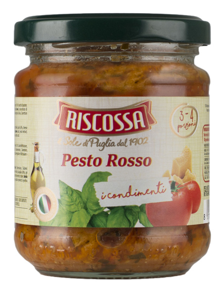 Pesto Rosso - rajčatové RISCOSSA 180g