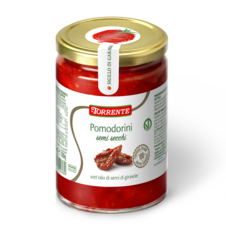 Polosušená cherry rajčátka v oleji 300g