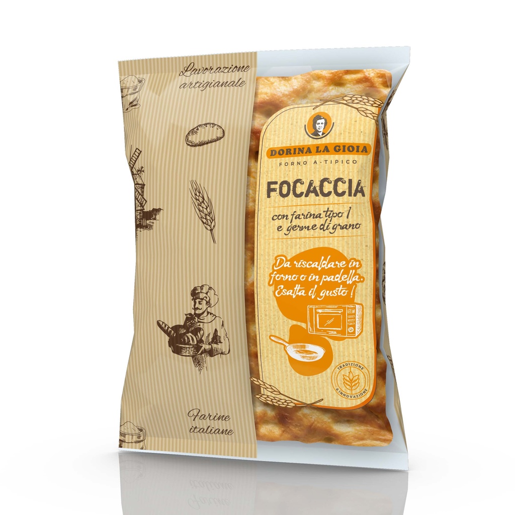 9-72005 Focaccia LALTRAPIZZA 125g