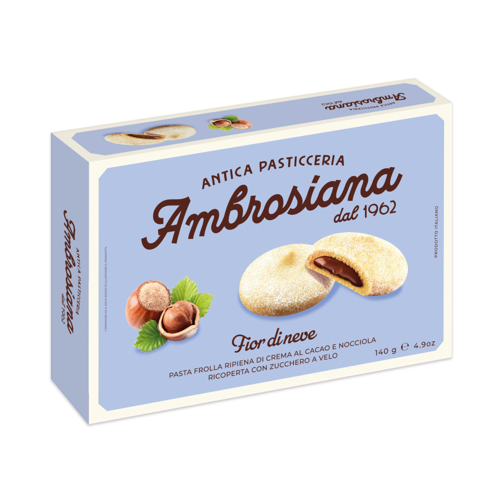 9-21002 Fior di neve sušenky lískoříškový krém AMBROSIANA 140g_2024