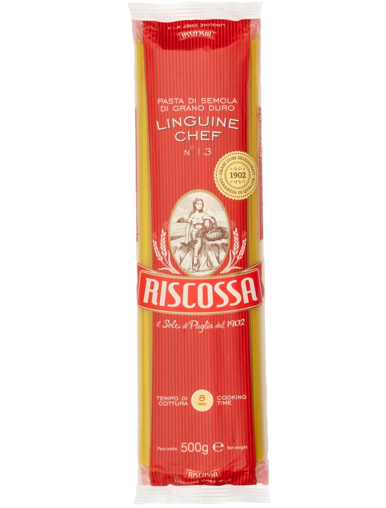 1-20013 Linguine chef ploché špagety RISCOSSA 500g