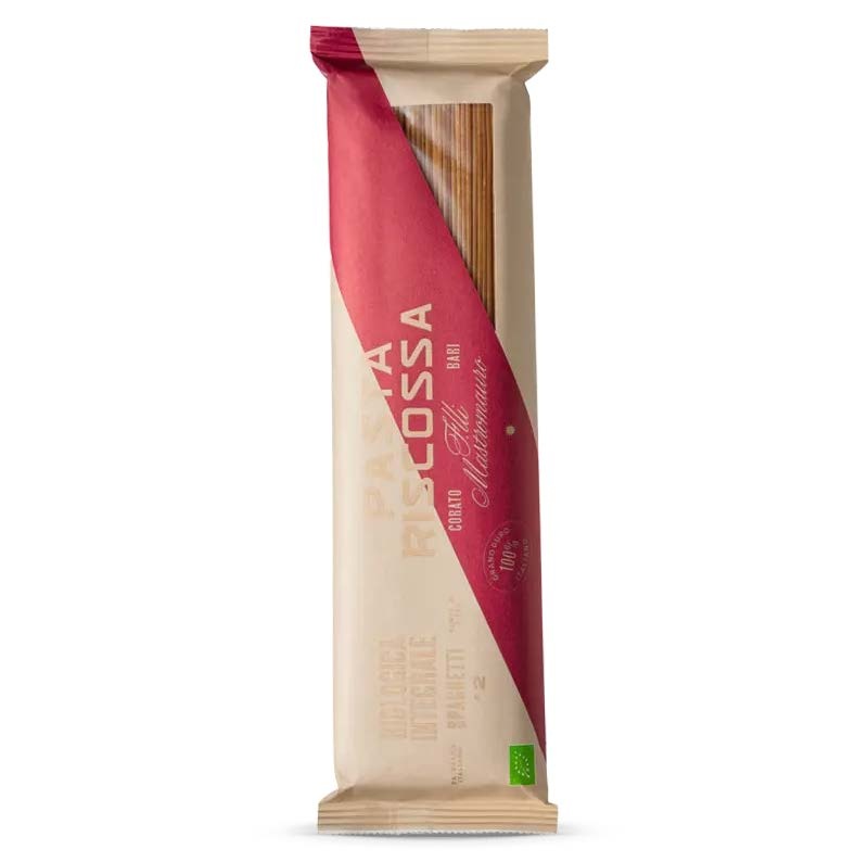 1-35002 Bio celozrnné špagety Riscossa 500g