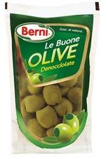Zelené olivy bez pecky v nálevu 200g