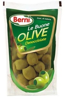 Zelené olivy bez pecky v nálevu 200g