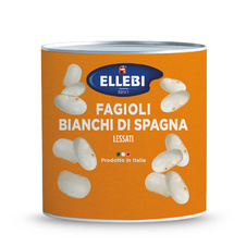 Fazole bílé Spagna v slaném nálevu 2500g