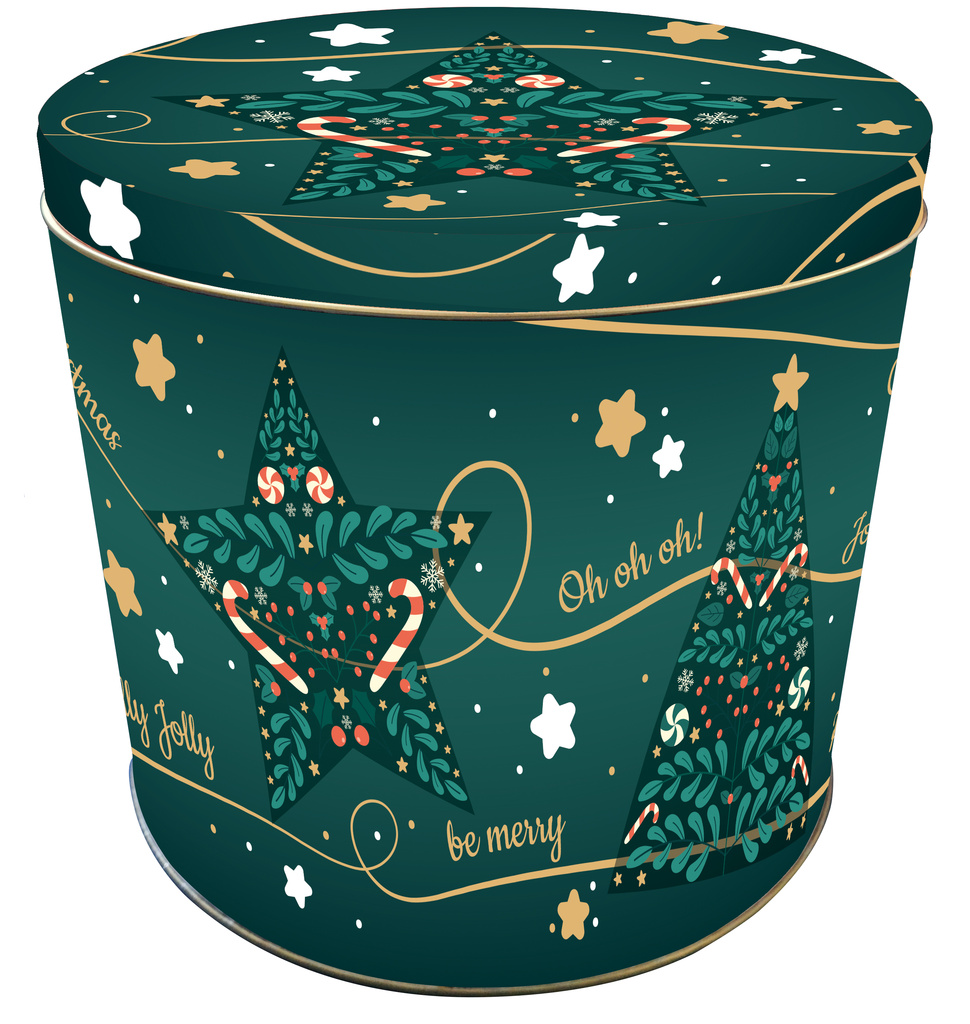 Panettone zelená vysoká dóza HOLLY JOLLY 1kg