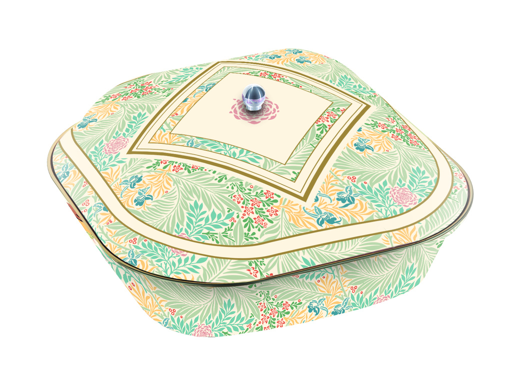 Panettone čoko nízká dóza Květiny 600g