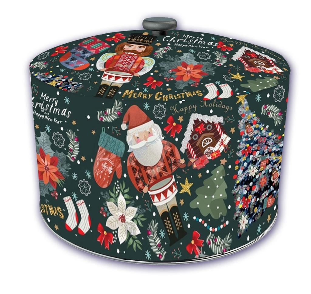 Panettone červená dóza CHRISTMAS MIX 750g