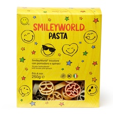 Smiley world barevné těstoviny 250g