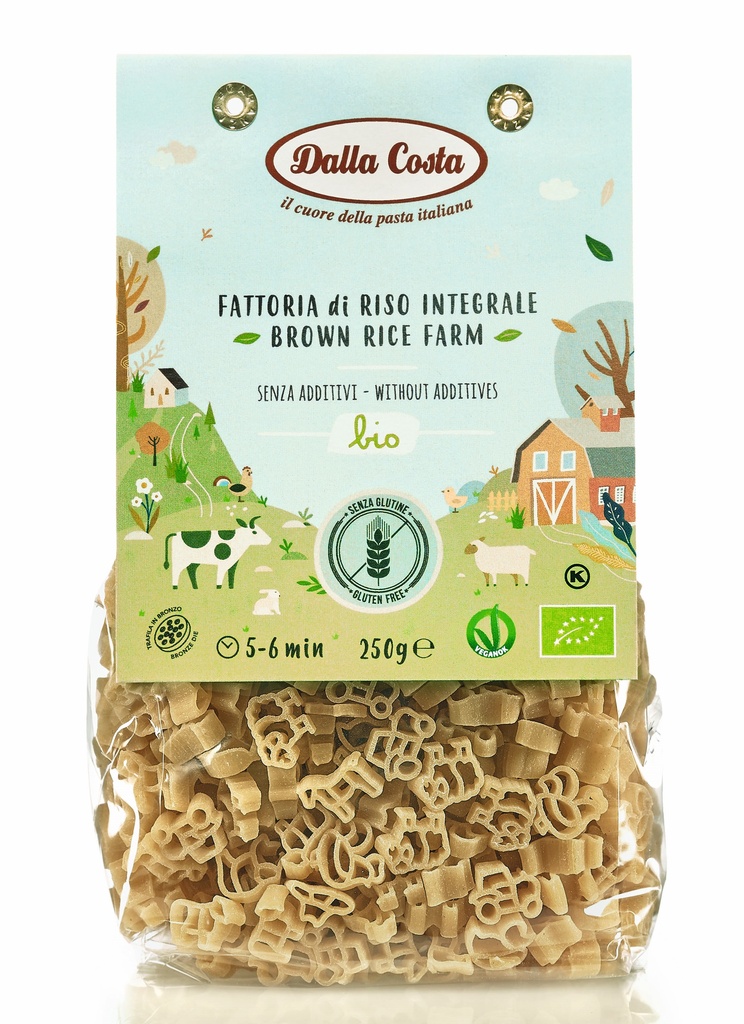 1-42136 Bio Farma rýžové bezlepkové těstoviny 250g