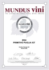 PRIMITIVO PUGLIA IGT 2024 - Silver Medal Mundus Vini 2025