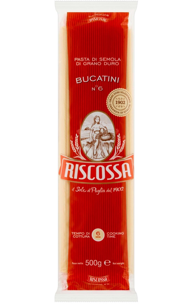 1-20006 Bucatini duté špagety RISCOSSA 500g