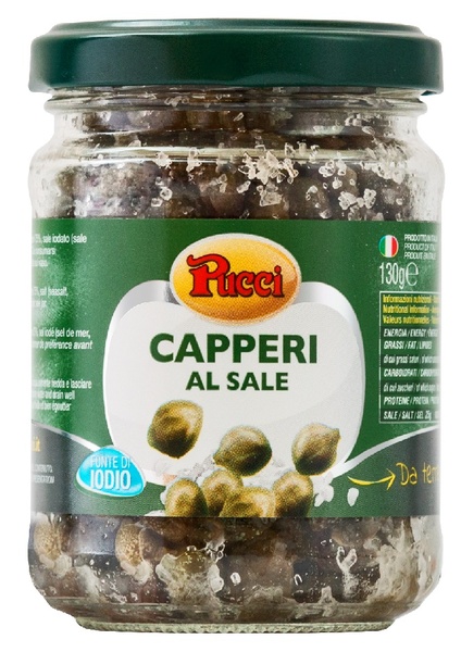 Kapary v mořské soli PUCCI 130g