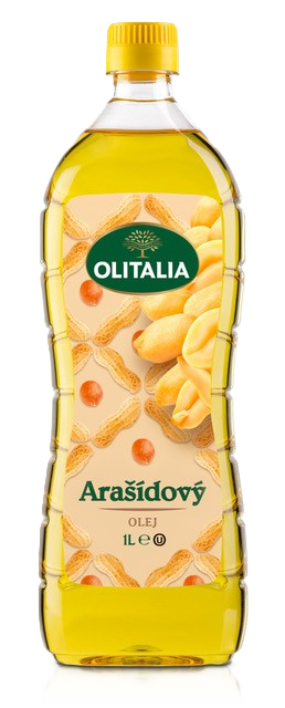 Arašídový olej_peanut oil OLITALIA 1l