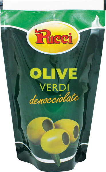 Zelené olivy bez pecky v nálevu 170g