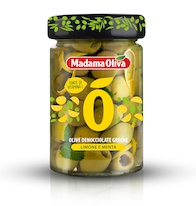 Zelené olivy citron/máta nálev 300g