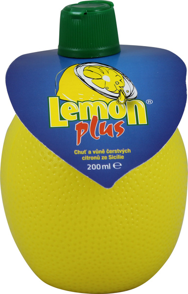 Citronová šťáva s éterickým citronovým olejem LEMON PLUS 200ml