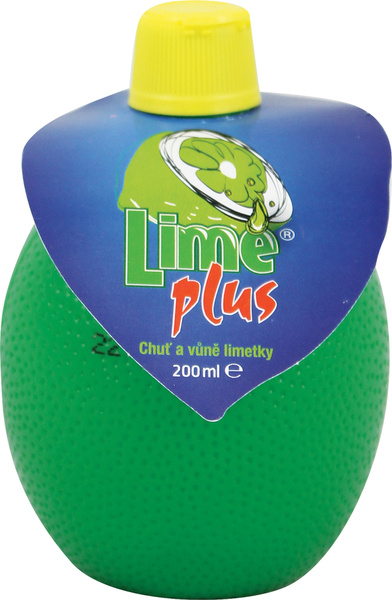 Limetková šťáva s éterickým limetkovým olejem LIME PLUS 200ml
