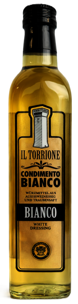 Transparent glass bottle s balsamico