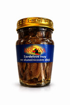 Sardelové řezy v oleji 80g