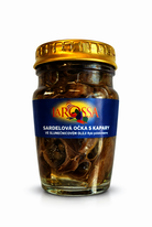 Sardelová očka s kapary v oleji 78g