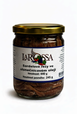 Sardelové řezy v oleji 440g